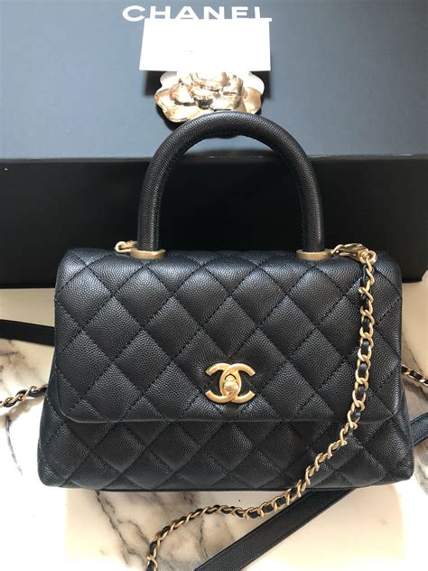 chanel coco top handle small